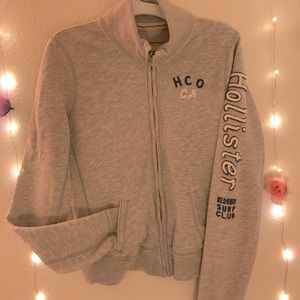 Hollister zip sweater
